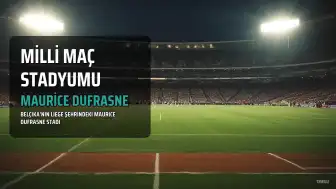 Belçika - Türkiye Milli Maçı Nerede Oynanacak?