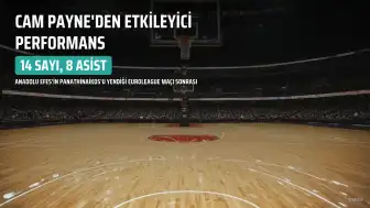 Cam Payne, Anadolu Efes'teki Başarısıyla Göz Dolduruyor