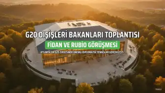 Dışişleri Bakanı Fidan, Atlanta'da ABD'li mevkidaşı Rubio ile görüştü