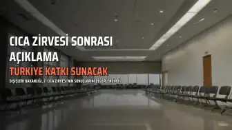 Dışişleri Bakanlığı'ndan 7. CICA Zirvesi Açıklaması: Türkiye Katkı Sunmaya Devam Edecek