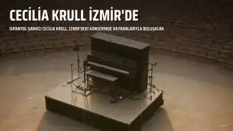 İspanyol Şarkıcı Cecilia Krull İzmir'de Sahne Alacak