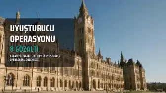 Kocaeli'de Uyuşturucu Operasyonu: 8 Şüpheli Gözaltına Alındı, Çok Sayıda Uyuşturucu Madde Ele Geçirildi