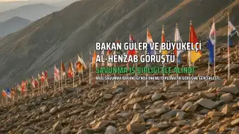 Milli Savunma Bakanı Yaşar Güler, Katar'ın Ankara Büyükelçisi Al-Henzab ile Görüştü