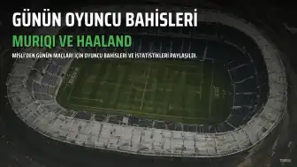 Misli'den Günün Oyuncu Bahisleri: Muriqi ve Haaland Öne Çıkıyor