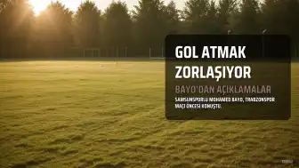 Mohamed Bayo: "Zor dönemlerden geçerken gol atmak kolay olmuyor"