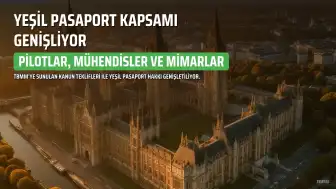 Pilotlar, Mühendisler ve Mimarlar İçin Yeşil Pasaport Teklifleri TBMM'de
