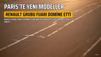 Renault Grubu, Paris Otomobil Fuarı'nda Yeni Modellerini Tanıttı