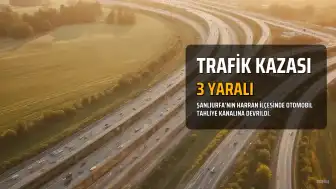 Şanlıurfa'da Trafik Kazası: 3 Yaralı