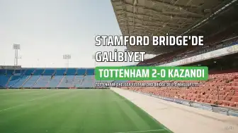 Tottenham, Stamford Bridge'de nadir bir galibiyet elde etti; Cole Palmer kırmızı kart gördü