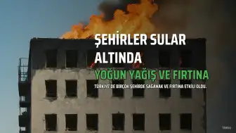 Türkiye Genelinde Yoğun Yağış ve Fırtına Etkisi: 48 İl İçin Sarı, 5 İl İçin Turuncu Uyarı