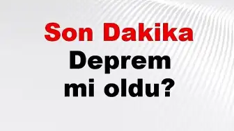 12 Mayıs 2026 Salı: Türkiye'de Son Depremler ve Hava Durumu Güncellemesi