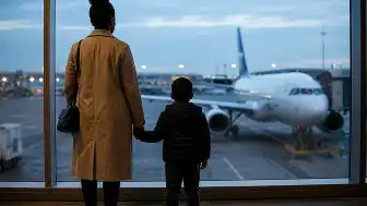 ABD'de Hamile Anne ve 4 Yaşındaki Oğlu Havalimanında Bir Hafta Gözaltında Tutuldu