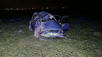 Afyonkarahisar'da Trafik Kazası: Sürücü Yaralandı