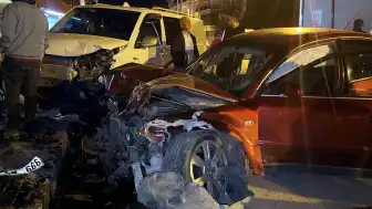 Aksaray'da Alkollü Sürücü 4 Araca Çarptı: 2 Yaralı, 290 Bin TL Ceza