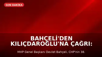 Bahçeli'den Kılıçdaroğlu'na Çağrı: Feragat Etmeli