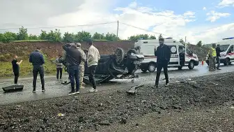 Bingöl'de Trafik Kazası: 5 Yaralı