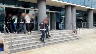 Bursa merkezli organize suç örgütüne şafak baskını: 6 tutuklama