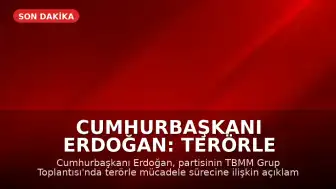 Cumhurbaşkanı Erdoğan: Terörle Mücadele Sürecini Tamamlayacağız