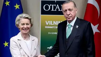 Cumhurbaşkanı Erdoğan ve Ursula von der Leyen Telefonda Görüştü