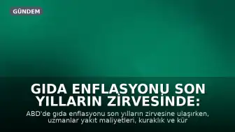 Gıda Enflasyonu Son Yılların Zirvesinde: Uzmanlar Fiyat Artışlarının Sürebileceği Uyarısında Bulundu