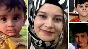 Gölbaşı'nda Feci Kazada Hayatını Kaybeden Anne ve 3 Çocuğu Son Yolculuğuna Uğurlandı
