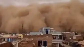 Hindistan'da Şiddetli Kum Fırtınası: Rajasthan'da Hayat Durdu
