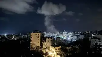 İsrail İHA'sı Cibaliya'da Sivilleri Hedef Aldı: 2 Filistinli Yaralandı