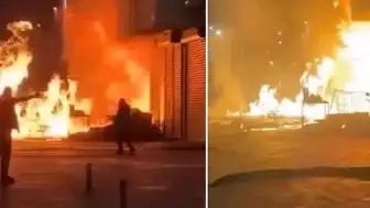 İstanbul'da İş Yerinde Yangın: Çok Sayıda Dükkan Hasar Gördü