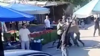 İzmir'de Pazar Yerinde Silahlı Kavga: 7 Gözaltı