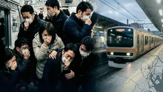 Japonya'da Trende Gizemli Koku Paniği: 10 Kişi Hastaneye Kaldırıldı