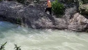 Karaisalı'da Kanyonda Akıntıya Kapılan Kişi Kayboldu