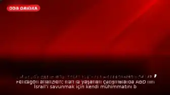 İsrail Savunmasında ABD Mühimmatı Tükendi, Pentagon Stoklar Eriyor Endişesi