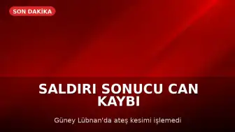 Lübnan: İsrail Saldırılarında İki Paramadi̇k Öldürüldü