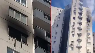 Lüks Sitede Çocukların Oyunu Facia ile Sonuçlandı: Daire Kül Oldu