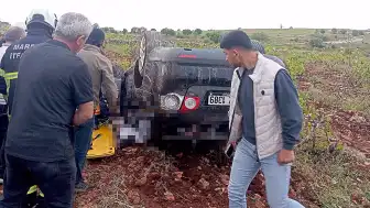 Mardin'de Trafik Kazası: 1 Ölü, 2 Yaralı
