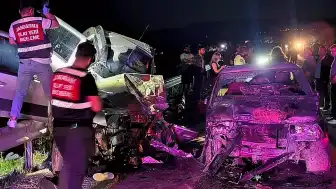 Mersin'de Zincirleme Kaza: 1 Ölü, 5 Yaralı