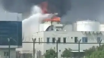 Mersin'deki Biyodizel Üretim Tesisinde Yangın