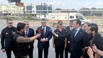 Mersin'deki Yangında Öncelik Sıçramayı Önlemek
