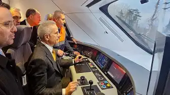 Milli Elektrikli Hızlı Tren 240 Km/s Hıza Ulaştı