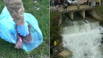 Muş'ta Derede Kaybolan G.Y.'yi Arama Çalışmalarında 7. Günde Eşyaları Bulundu