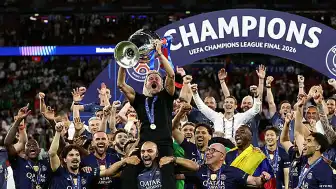 Paris Saint-Germain, UEFA Şampiyonlar Ligi'nde Üst Üste İkinci Kez Şampiyon Oldu