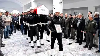 Rahatsızlığı Nedeniyle Vefat Eden Polis Memuru S.Ö. Son Yolculuğuna Uğurlandı