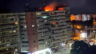 Romanya'da Bir Apartmana Rus İHA'sı Düştü: 2 Yaralı