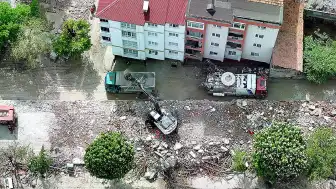 Samsun'da Sel Felaketinde Kepçesiyle Kahramanlık Yapan İş Makinesi Operatörü M.Ç. 30'dan Fazla Kişiyi Kurtardı