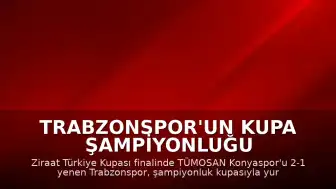 Trabzonspor'un Kupa Şampiyonluğu Taraftarlar Tarafından Coşkuyla Kutlandı