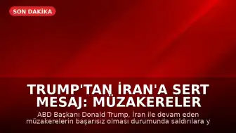 Trump'tan İran'a Sert Mesaj: Müzakereler Başarısız Olursa Saldırılara Yeniden Başlayabiliriz