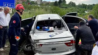 Zonguldak'ta Zincirleme Kaza: 5 Yaralı