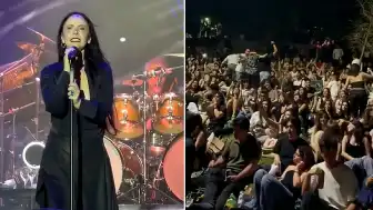 6 Yıl Sonra Sahnelere Dönen Şebnem Ferah'tan Duygusal Konser: Maçka Parkı'na Akın Ettiler