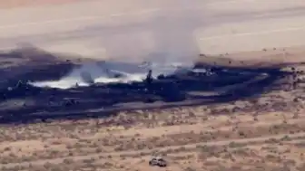 ABD'de Test Uçuşu Yapan B-52 Bombardıman Uçağı Düştü: 8 Personel Hayatını Kaybetti