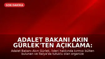 Adalet Bakanı Akın Gürlek'ten Açıklama: 7 İlde Organize Suç Örgütüne Eş Zamanlı Operasyon